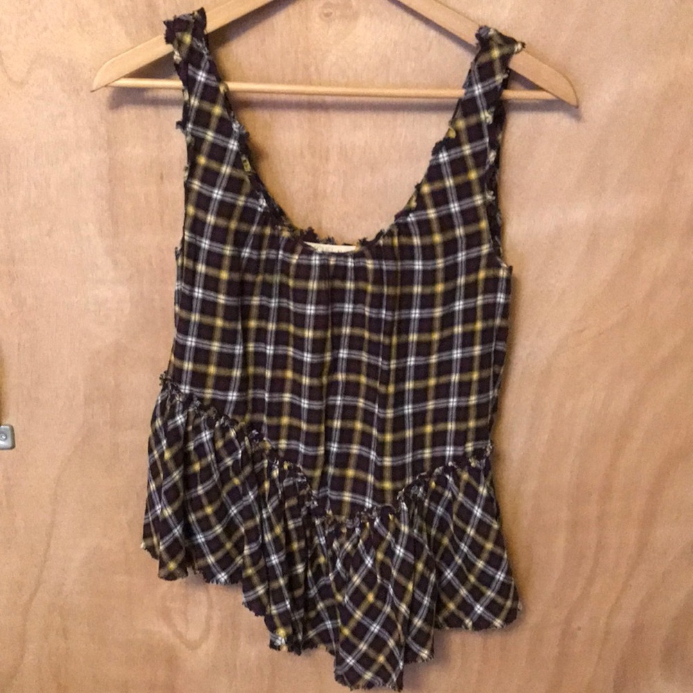 Rachel Roy Plaid Tank